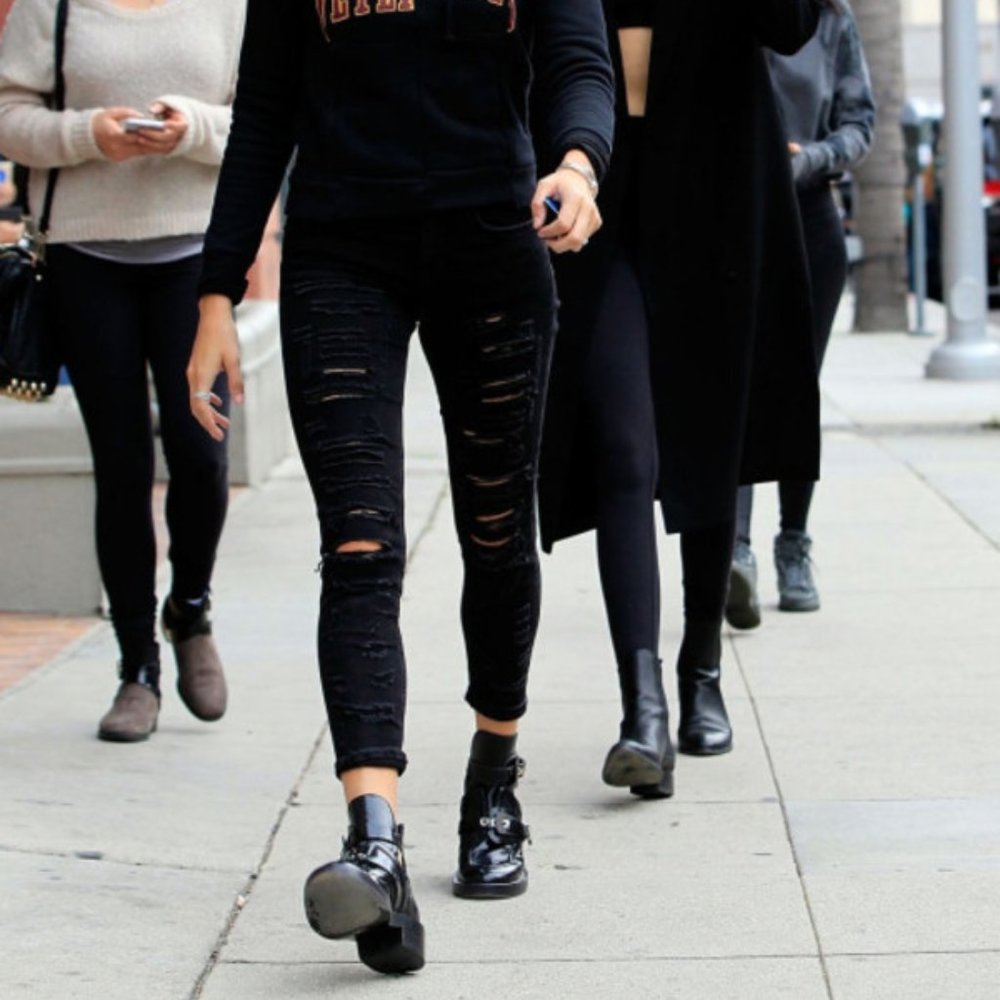 AGOLDE Sophie High Rise Skinny Jeans Moonstruck X5